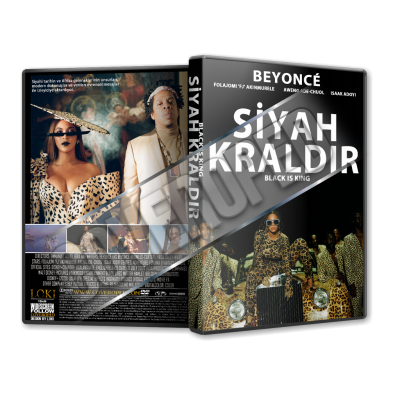 Black is King - 2020 Türkçe Dvd Cover Tasarımı